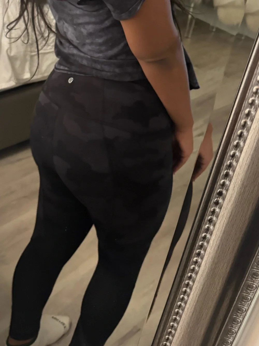 Lululemon Black Camo Performance Leggings